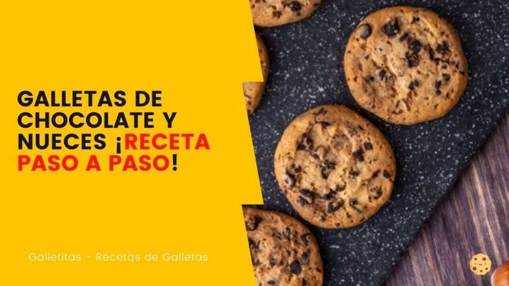 Cómo hacer galletas de chocolate y nueces