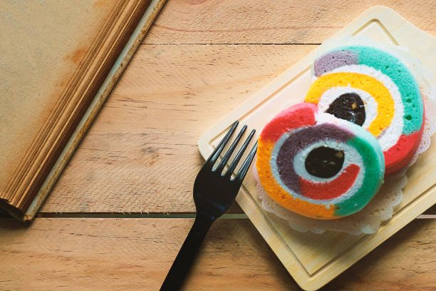 Galletas caseras para niños con colores