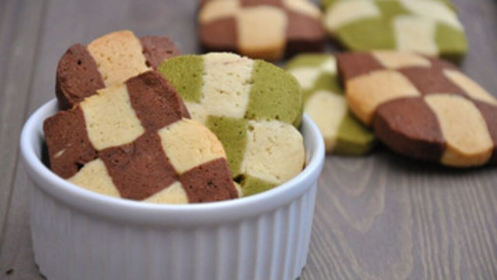 Cómo hacer galletas damero o tablero de ajedréz