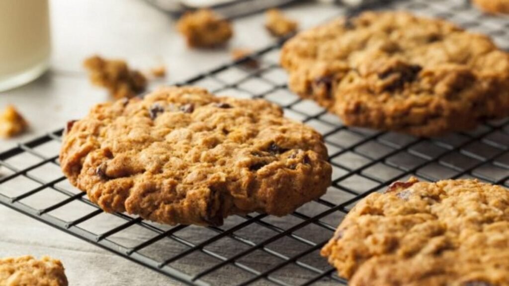 Cómo hacer galletas de avena y uvas pasas