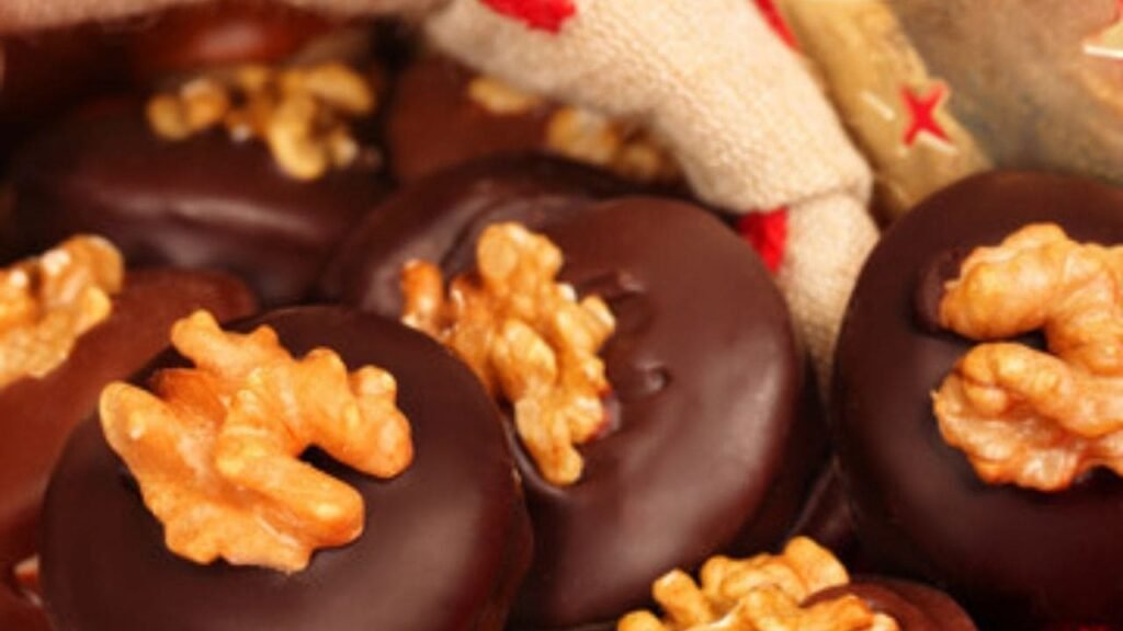 Cómo hacer galletas de chocolate y mazapan