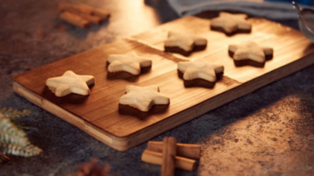 Cómo hacer galletas de mantequilla en forma de estrella